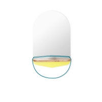 Miroir Modeste - Jaune citron