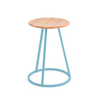 Tabouret Gustave - Bleu Pastel