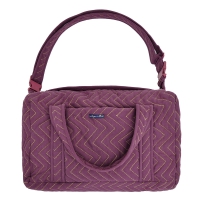 Sac de maternité Zig Zag - Prune
