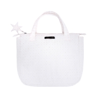 Trousse zippée Broderie Anglaise - Marshmallow
