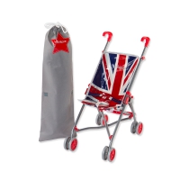Poussette pour poupée - Union Jack