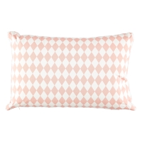 Coussin Losanges 40 x 60 cm - Rose