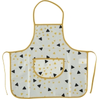 Tablier enfant Eclairs - Noir/Jaune