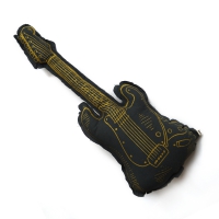 Coussin Guitare - Gris