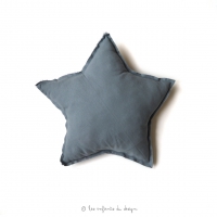 Petit coussin Etoile - Denim