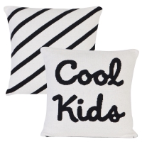 Coussin Cool Kids - Blanc