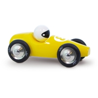 Voiture de course - Jaune