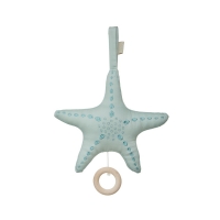 Mobile musical étoile de mer Starfish Sea Green - Vert pastel