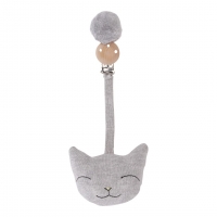 Mobile clip bébé Chat - Gris chiné