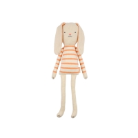 Peluche tricotée petit lapin Pepper