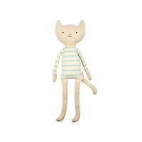 Peluche tricotée petit chat Fionn