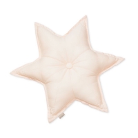 Coussin étoile - Rose pâle