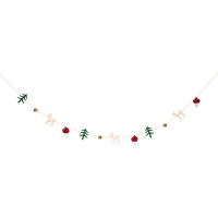 Guirlande de Noël - Multicolore