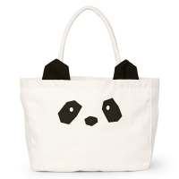 Tote Bag Panda Alberte sac en toile - Crème de la crème