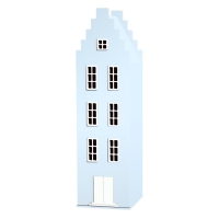 Armoire maison Amsterdam escalier - Bleu pastel