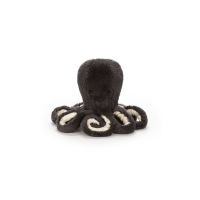 Peluche Inky la pieuvre Baby - Noir
