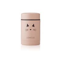 Thermos Alimentaire Nadja Chat - Vieux rose