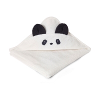Cape de bain Panda Augusta - Crème