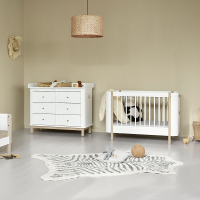 Chambre Bébé Complète Mini+ Wood - Grand plan à langer