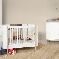 Chambre Bébé Complète évolutive Mini+ Wood - Petit plan à langer