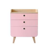 Commode Zen - Vieux rose
