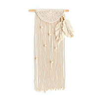 DIY Tenture murale en macramé Sahara - Ecru