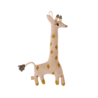 Doudou bébé girafe Guggi - Darling coussin