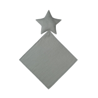 Doudou étoile Lovely Star silver grey - Gris argent