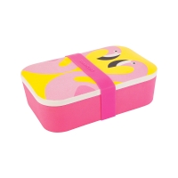 Eco Lunchbox Flamant Rose - Rose