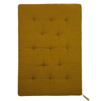 Edredon Futon en gaze de coton - Curry