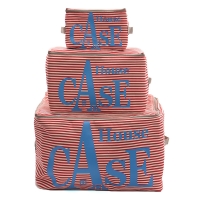 House Case Stripes - Rouge