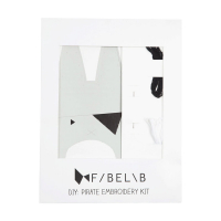 DIY Kit Broderie Lapin Pirate