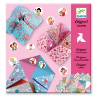 Kit Origami Cocottes à gages fleurs