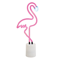 Lampe veilleuse Flamant Rose L - Rose