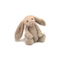 Peluche lapin timide Small Bashful Beige Bunny - Beige