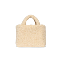 Mini Sac à Main Chunky Teddy - Ecru