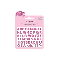 Mini stickers Lettres Brillantes
