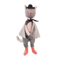 Peluche Poupée Chat le Galant - Il était une fois