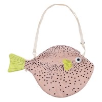 Grand sac à main Pufferfish - Rose