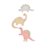 Set de 3 Barrettes Dinosaure