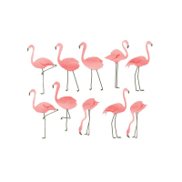 Stickers Just A Touch Flamants Roses