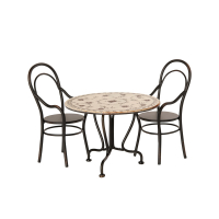 Table et chaises Miniature