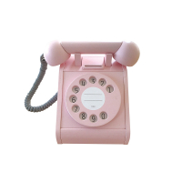 Téléphone Vintage - Rose pastel